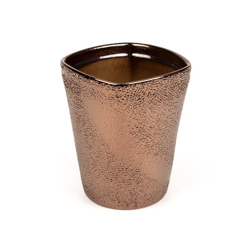 Elise orchidea váza bronz 13x16cm