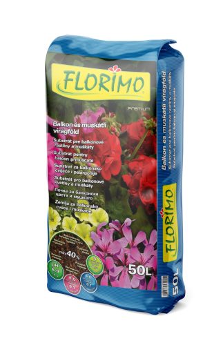 Florimo Balkon és muskátli virágföld 50 L