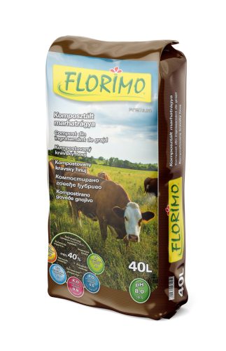 Florimo Komposztált marhatrágya 40 L
