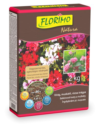 Florimo Virág, Muskátli, Rózsatrágya 2kg