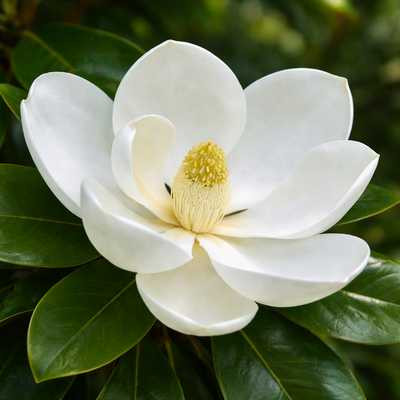 Magnolia grandiflora Gallisoniensis standard clt 25 c. 6/8 - Örökzöld magnólia