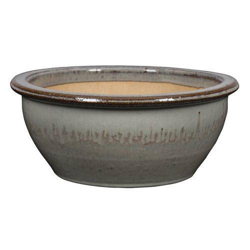 Verona Argos kerámia növénytartó szürke 38x15,5cm K3 