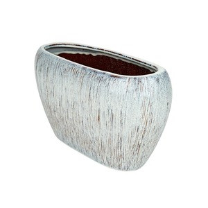 Poole kerámia tál kékesfehér 37,5x17x31,5 cm