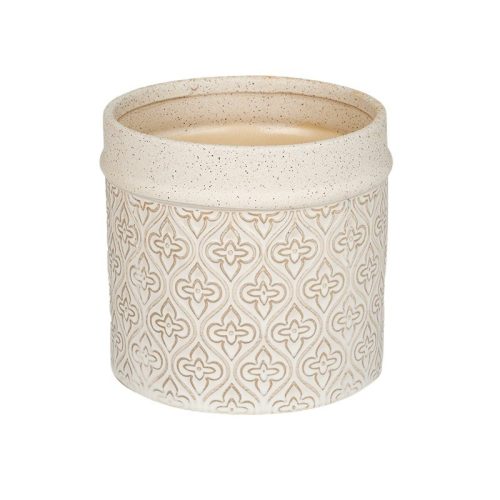 Lille hengerkaspó antikfehér 16,5x15,5 cm