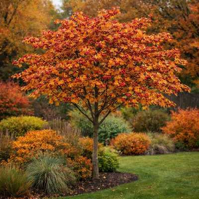 Crataegus laevigata Paul's Scarlet  - Piros virágú díszgalagonya