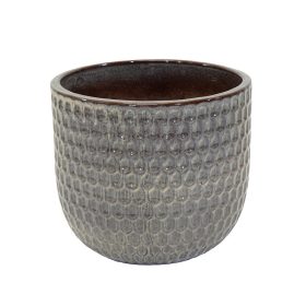  Noble Facet Classic kerámia növénytartó macchiato 40x36cm
